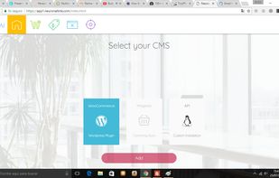It is running on wordpress and API for your ecommerce