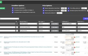 NeuroPrice working on the Manage Inventory page