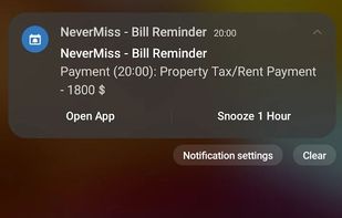 NeverMiss Reminder screenshot 2