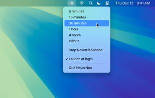 NeverNap screenshot 1