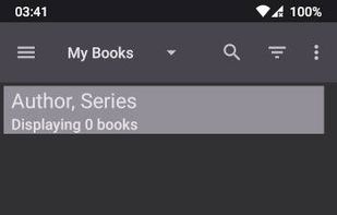 NeverTooManyBooks screenshot 1