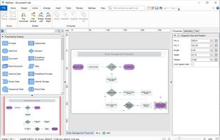 MyDraw Flowchart Diagram- Order Process Flow
