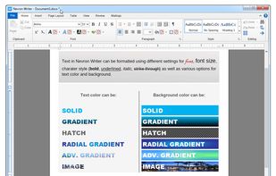 Nevron Writer screenshot 3