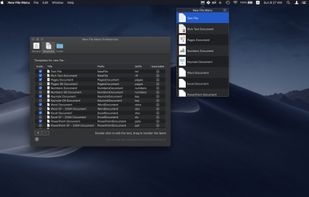 New File Menu screenshot 3