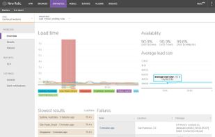 Synthetics screenshot (ping response)