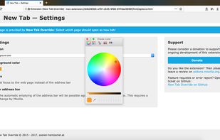New Tab Override screenshot 2