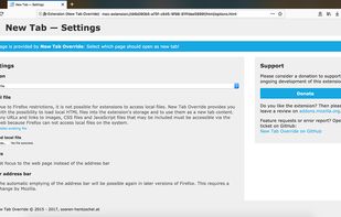 New Tab Override screenshot 1