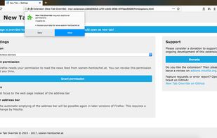 New Tab Override screenshot 3