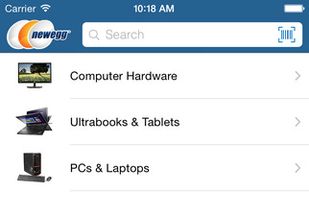 Newegg screenshot 1