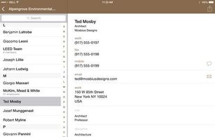 Newforma screenshot 1