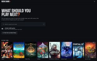 Homes screen with empty discover box