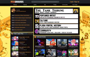 new design of Homepage