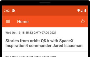 News Provider screenshot 1