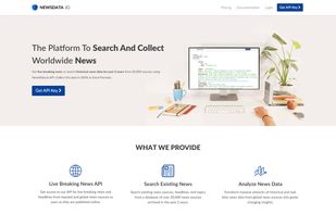 Newsdata API screenshot 1