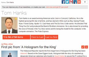 Newslines screenshot 2