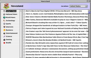 Newsstand screenshot 1