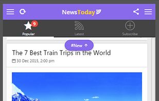 News on demand | All your news feeds in one app | News Today