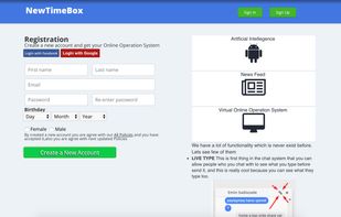 NewTimeBox screenshot 1