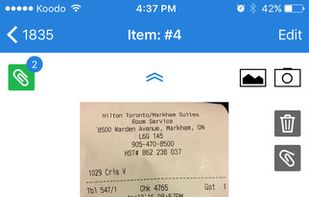 Nexonia Expenses screenshot 3