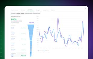 Comparing predicted vs. actual values