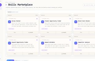 Nexscope Skill Marketplace