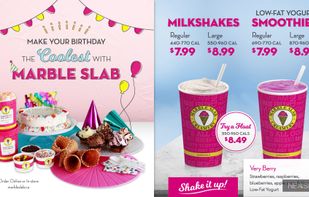 Marble Slab Creamery: Digital Menu Boards