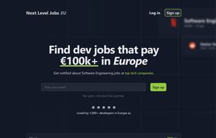 Next Level Jobs EU screenshot 1
