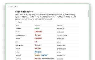 next play screenshot 2