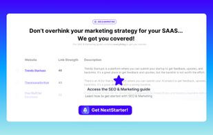 Next Starter AI  screenshot 3