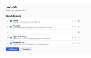 Next Tab — Right-Click URLs screenshot 2