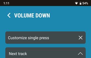 Next Track: Skip tracks with volume buttons screenshot 3