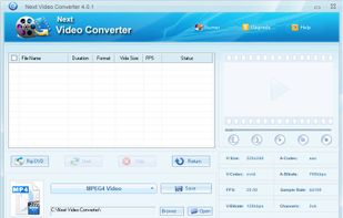 Next Video Converter screenshot 1