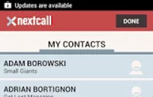 NextCall screenshot 1