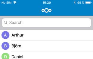 Nextcloud Talk screenshot 2