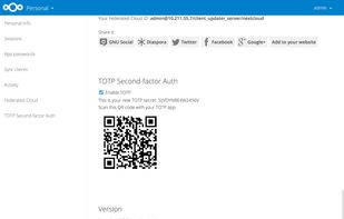 Two-factor authentication to secure your data