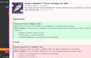 Discover Opportunities & Threats