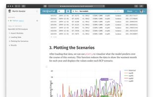 Nextjournal screenshot 1