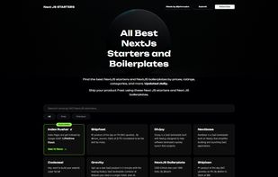 NextJs Starters screenshot 1