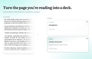 a deck from a photo or PDF