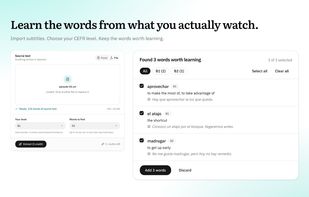 words from subtitles