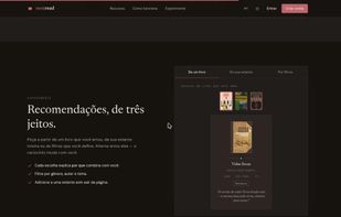Three ways to ask: from one book you loved, from your whole shelf, or from filters