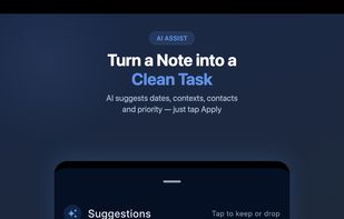 NextThing for GTD screenshot 1