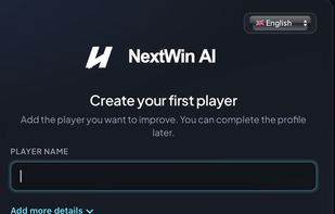 after registration - first player creation