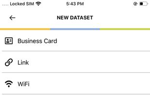 NFC TagWriter by NXP screenshot 1