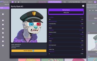 Rarity Tools Of NFTWatcher