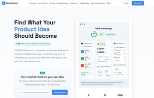 NicheCheck screenshot 1