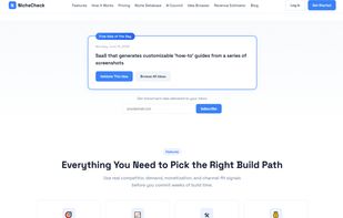 NicheCheck screenshot 1