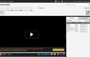 Watch page (Flash Player)