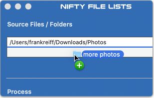 Drag & Drop folder adding