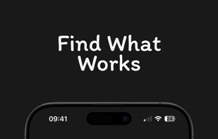 Weekly experiments you run on your real days to find what actually works for you.